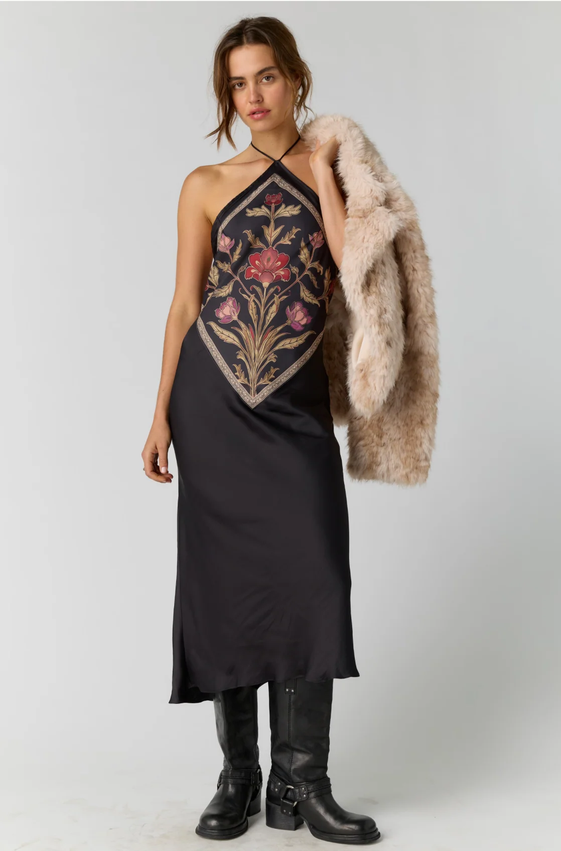 Citrine Midi Dress