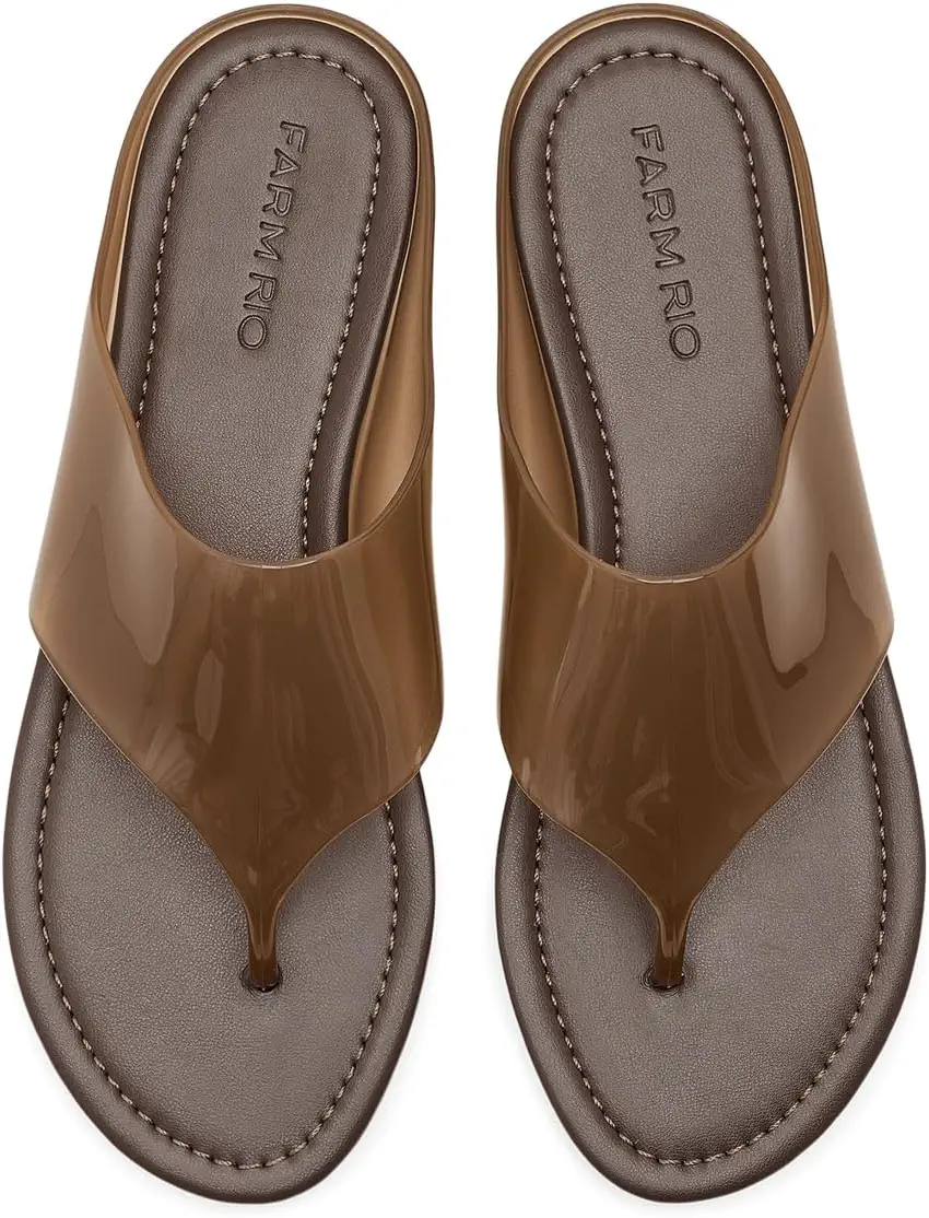Jelly Thong Flat Sandal