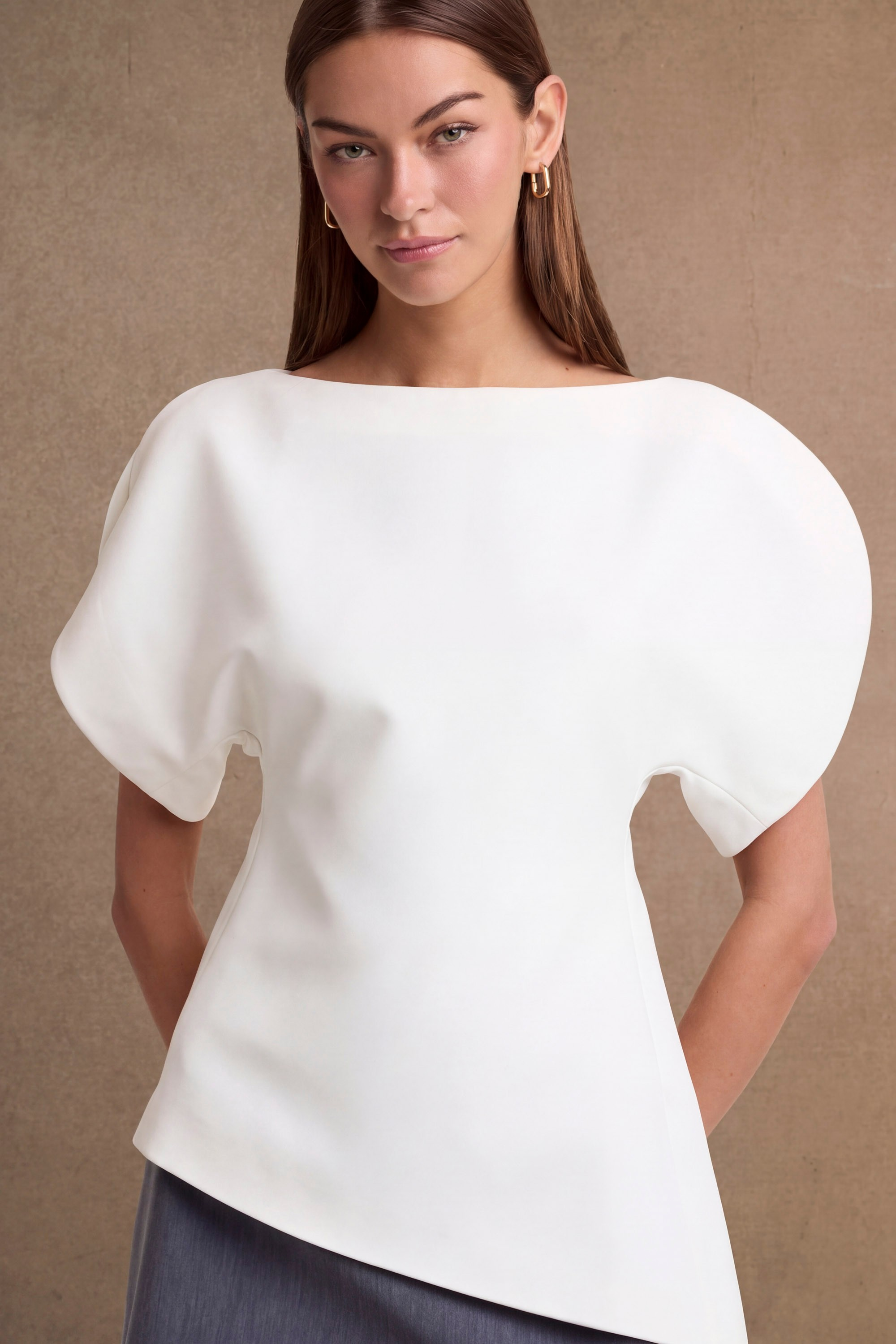 Carlisle Balloon Sleeve Top