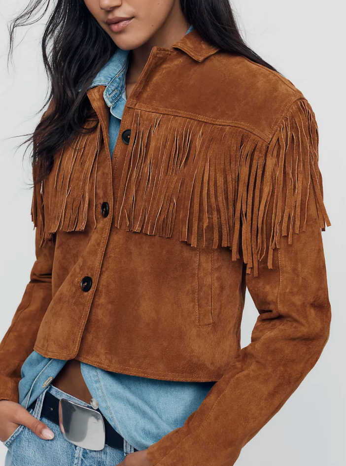 Fringe Suede Jacket